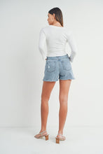 Load image into Gallery viewer, NEWEST ARRIVAL Denim Mom Blue Jean Shorts
