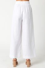 Load image into Gallery viewer, NEWEST ARRIVAL White Linen Pants
