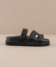 Load image into Gallery viewer, NEWEST ARRIVAL Black Strappy Comfy Sandals
