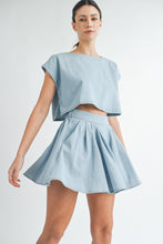Load image into Gallery viewer, NEWEST ARRIVAL Denim Skirt Set
