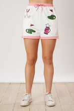 Load image into Gallery viewer, NEWEST ARRIVAL Sequin Golf Embroidered Shorts Set
