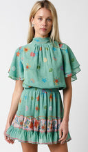 Load image into Gallery viewer, NEWEST ARRIVAL Tropical Beach Green Mock Dress
