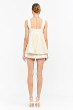 Load image into Gallery viewer, NEWEST ARRIVAL Natural Linen Layered Mini Dress
