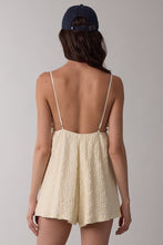 Load image into Gallery viewer, NEWEST ARRIVAL Natural Tan Sweetheart Mini Romper
