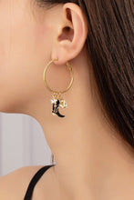 Load image into Gallery viewer, NEWEST ARRIVAL Western Boot Hoop Earrings
