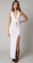 Load image into Gallery viewer, LAST ONE FINAL SALE White Crochet See Through Maxi Dress
