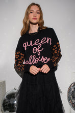 Load image into Gallery viewer, NEWEST ARRIVAL Queen of Halloween Sweater
