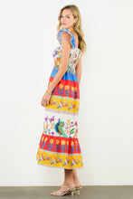Load image into Gallery viewer, NEWEST ARRIVAL Colorful Zoo Animal Midi Dress
