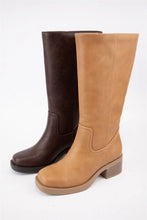 Load image into Gallery viewer, NEWEST ARRIVAL *PREORDER 8/28* Camel Riding Boots

