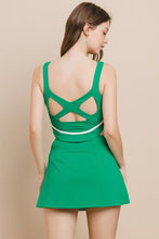 Load image into Gallery viewer, LAST ONE Green Athletic Skirt Set
