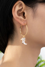 Load image into Gallery viewer, NEWEST ARRIVAL Western Boot Hoop Earrings
