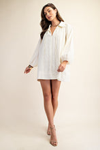 Load image into Gallery viewer, FINAL SALE Ivory Peter Pan Collar Dress
