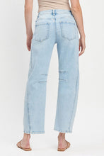 Load image into Gallery viewer, NEWEST ARRIVAL Light Wash Denim Barrel Jeans
