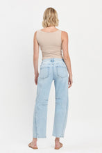 Load image into Gallery viewer, NEWEST ARRIVAL Light Wash Denim Barrel Jeans
