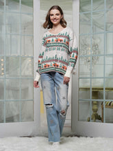 Load image into Gallery viewer, FINAL SALE Christmas Tree Farm Sequin Sweater
