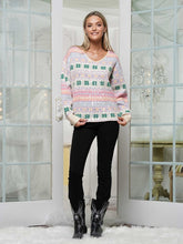Load image into Gallery viewer, LAST ONE FINAL SALE Snow Sequin Sweater
