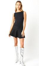 Load image into Gallery viewer, LAST ONE Black Fit and Flare Mini Dress
