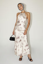 Load image into Gallery viewer, NEWEST ARRIVAL Ivory/Brown Western Cowgirl Maxi Dress
