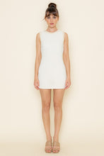 Load image into Gallery viewer, Cream Chic Pearl Sleeveless Dress
