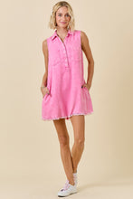 Load image into Gallery viewer, NEWEST ARRIVAL Pink Washed Everyday Shift Dress
