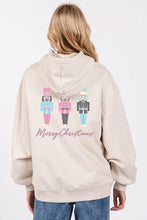 Load image into Gallery viewer, FINAL SALE Beige Nutcracker Hoodie
