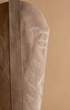 Load image into Gallery viewer, NEWEST ARRIVAL Light Taupe Embroidered Tall Western Boots

