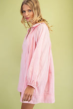 Load image into Gallery viewer, LAST ONE FINAL SALE Baby Pink Peter Pan Collar Dress
