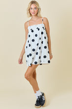 Load image into Gallery viewer, NEWEST ARRIVAL White/Black Polka Dot Dress
