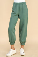 Load image into Gallery viewer, NEWEST ARRIVAL Pine Green Jogger Sweater Set
