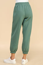 Load image into Gallery viewer, NEWEST ARRIVAL Pine Green Jogger Sweater Set
