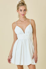 Load image into Gallery viewer, FINAL SALE White Poplin Bubble Dress
