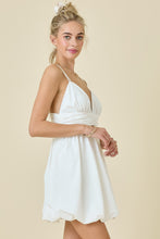 Load image into Gallery viewer, FINAL SALE White Poplin Bubble Dress
