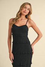 Load image into Gallery viewer, NEWEST ARRIVAL Black Lace Maxi Dress
