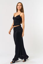 Load image into Gallery viewer, LAST ONE Black Lace Cami Maxi Skirt Set
