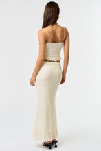 Load image into Gallery viewer, LAST ONE Ivory Lace Cami Maxi Skirt Set
