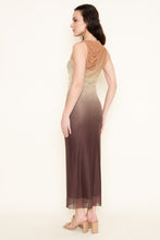 Load image into Gallery viewer, NEWEST ARRIVAL Brown Ombre Bodycon Maxi Dress
