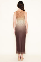 Load image into Gallery viewer, NEWEST ARRIVAL Brown Ombre Bodycon Maxi Dress
