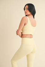 Load image into Gallery viewer, LAST ONE FINAL SALE Yellow Crop Athletic Align Tank Top
