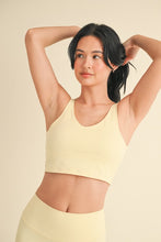 Load image into Gallery viewer, LAST ONE FINAL SALE Yellow Crop Athletic Align Tank Top
