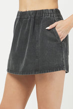 Load image into Gallery viewer, NEWEST ARRIVAL Black Denim Oversized Jacket Skort Set
