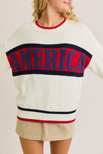 Load image into Gallery viewer, America Knit Sweater
