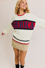 Load image into Gallery viewer, America Knit Sweater
