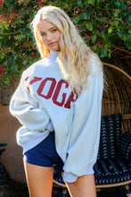Load image into Gallery viewer, NEWEST ARRIVAL Pilates/Yoga Reversible Mock Neck Oversized Sweatshirt
