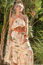 Load image into Gallery viewer, Palm Halter Maxi Skirt Set
