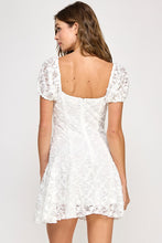Load image into Gallery viewer, FINAL SALE White Lace Dress
