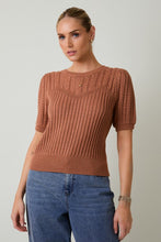 Load image into Gallery viewer, NEWEST ARRIVAL Cinnamon Brown Cable Knit Sweater
