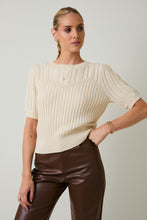 Load image into Gallery viewer, NEWEST ARRIVAL Cream Cable Knit Sweater
