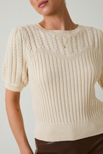 Load image into Gallery viewer, NEWEST ARRIVAL Cream Cable Knit Sweater

