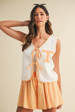 Load image into Gallery viewer, NEWEST ARRIVAL Tennessee Front Tie Vest

