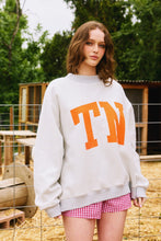Load image into Gallery viewer, NEWEST ARRIVAL *PREORDER 10/30* Tennessee/TN Reversible Mock Neck Sweatshirt
